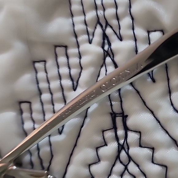 ❤️ Mikimoto International Pearl Silver Tone Fork Set - Picture 6 of 11